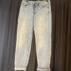 High-Waisted OG Straight Ankle Jeans for Women